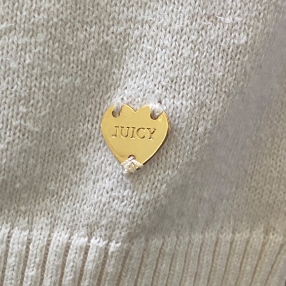 VINTAGE-Rare Girl's Juicy Couture Cheetah Pullover Sweater Sz 12/14 XL - Picture 4 of 6